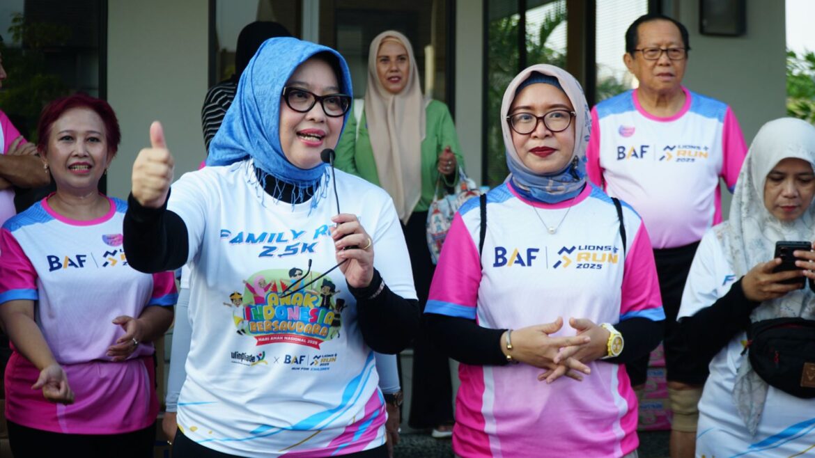 DP3AKB dan APSAI Jawa Barat Gelar Family Run Sambut Hari Anak Nasional 2025