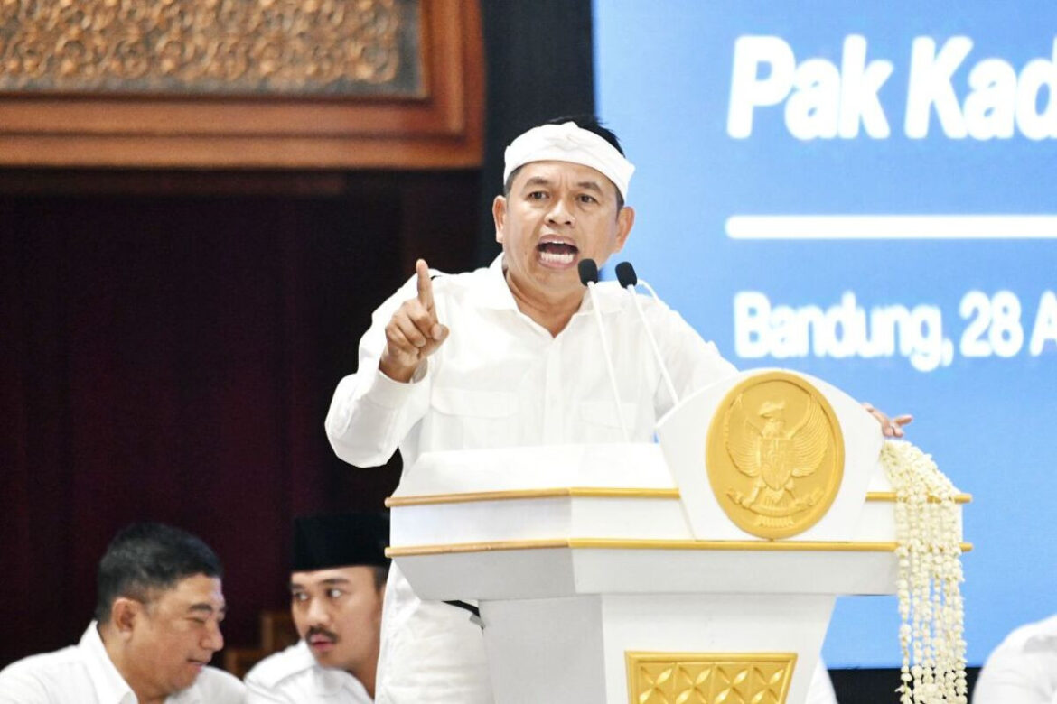 Gubernur Dedi Mulyadi Siap Bebersih BUMD Jawa Barat, Hanya Sisakan Dua Badan Usaha