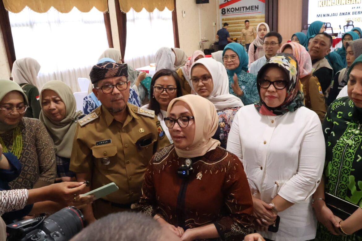Menteri PPPA RI Kunjungi Polres Kota Cirebon,